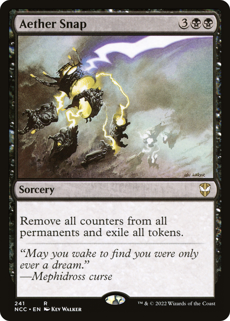 Aether Snap - [New Capenna Commander]