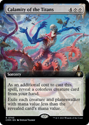 Calamity of the Titans (Extended Art) - Commander Masters: (Extended Art)