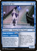 Queen of Ice // Rage of Winter [Throne of Eldraine]