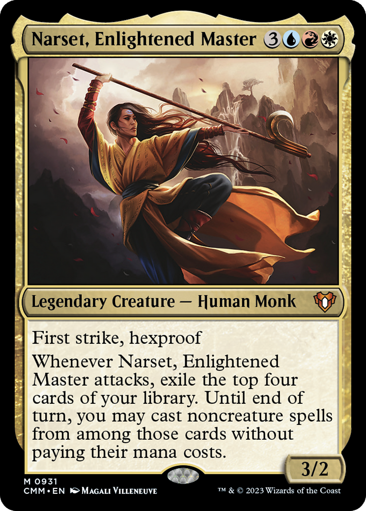 Narset, Enlightened Master - [Commander Masters]