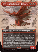 Dragonhawk, Fate's Tempest (Borderless): (Showcase) [Bloomburrow]
