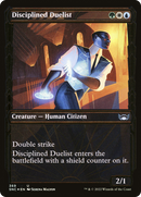 Disciplined Duelist (Gilded Foil): (Showcase) [Streets of New Capenna] Foil