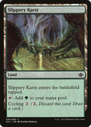 Slippery Karst (Garruk vs. Liliana) [Duel Decks Anthology]