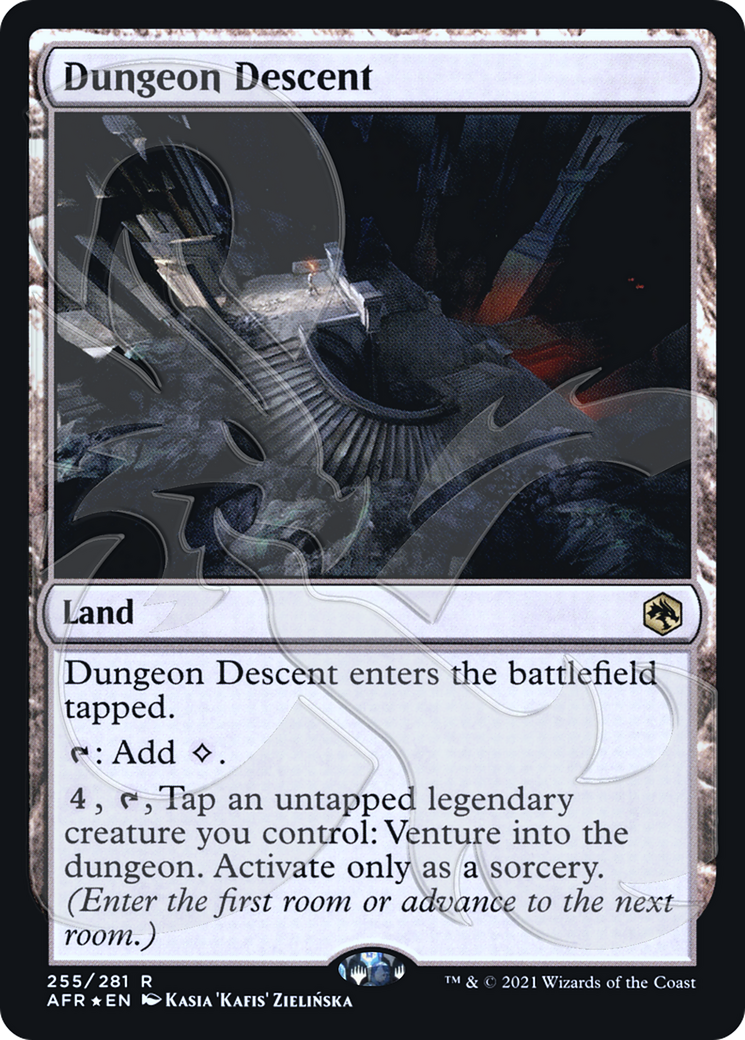 Dungeon Descent [Adventures in the Forgotten Realms Promos] Foil
