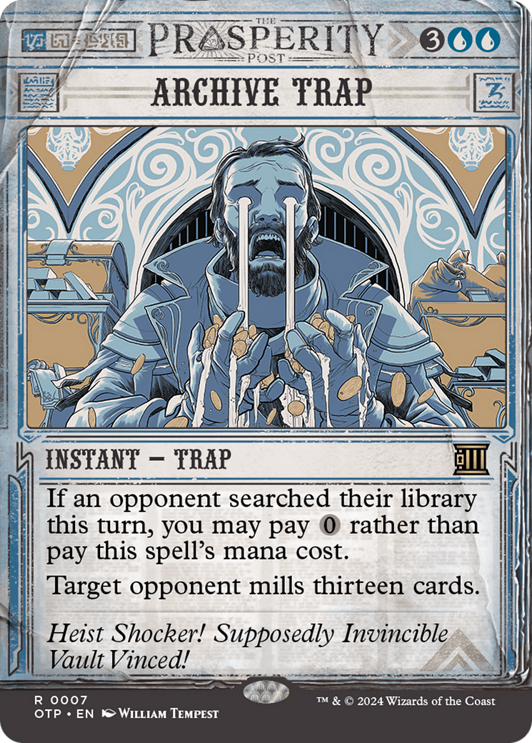 Archive Trap - Breaking News: (Showcase) (Borderless)