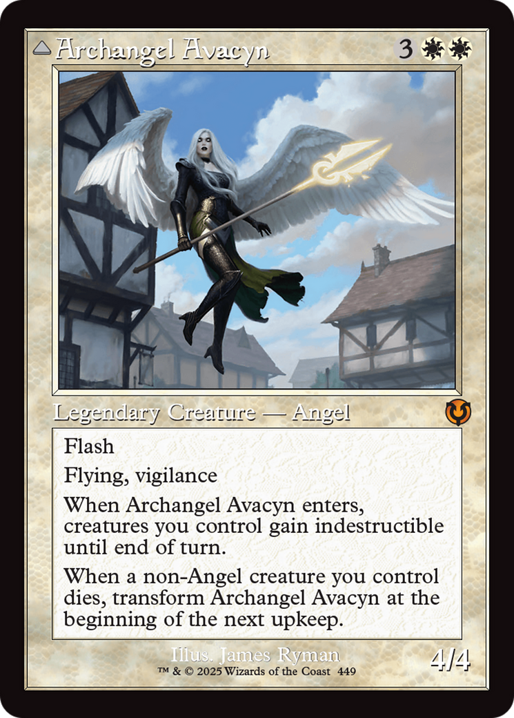 Archangel Avacyn (Retro Frame) - Innistrad Remastered