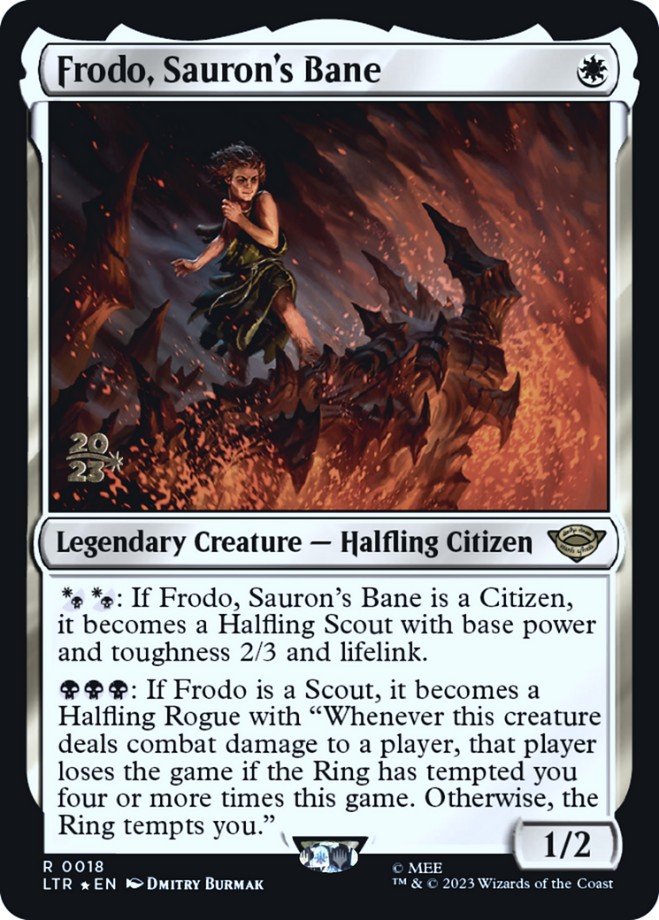 Frodo, Sauron's Bane [Tales of Middle-earth Promos] Foil
