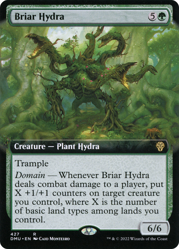Briar Hydra (Extended Art) - Dominaria United: (Extended Art)