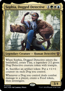Sophia, Dogged Detective - [Murders at Karlov Manor Commander] Foil
