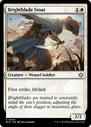 Brightblade Stoat - Bloomburrow