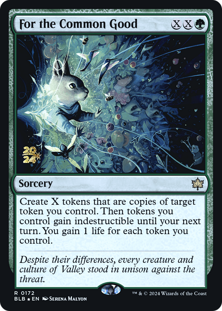 For the Common Good [Bloomburrow Promos] Foil