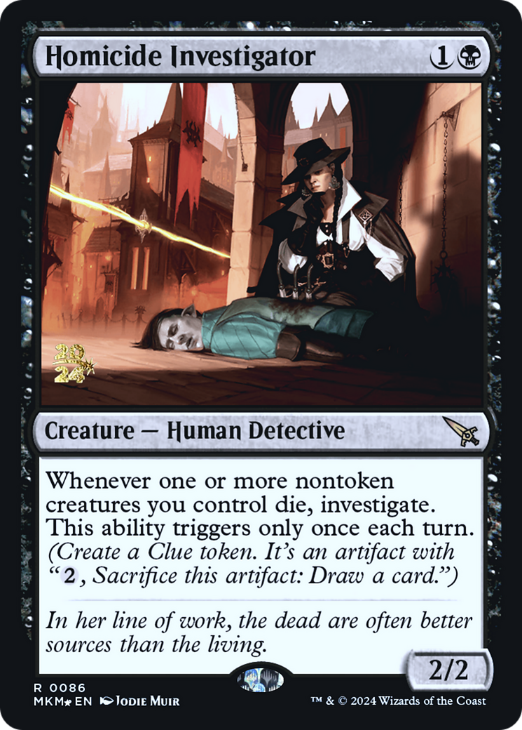 Homicide Investigator [Murders at Karlov Manor Promos] Foil