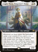 Light-Paws, Emperor's Voice (Extended Art) [Kamigawa: Neon Dynasty]