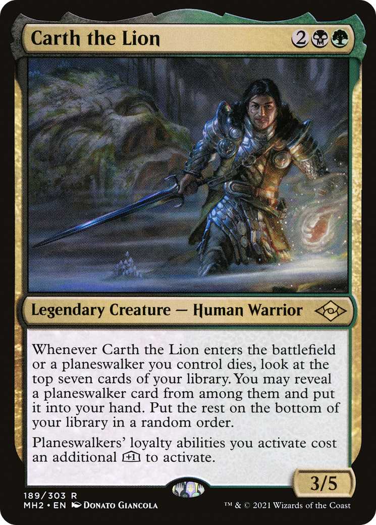 Carth the Lion - Modern Horizons 2