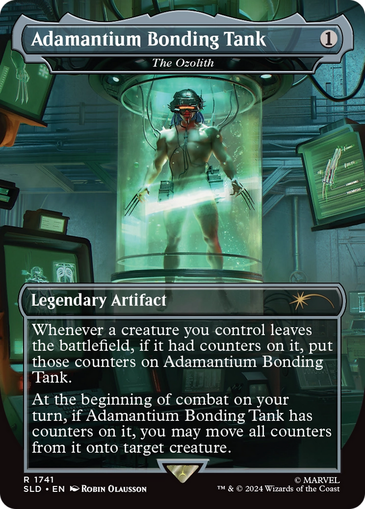 Adamantium Bonding Tank - The Ozolith - Secret Lair Drop / Adamantium Bonding Tank (Borderless)