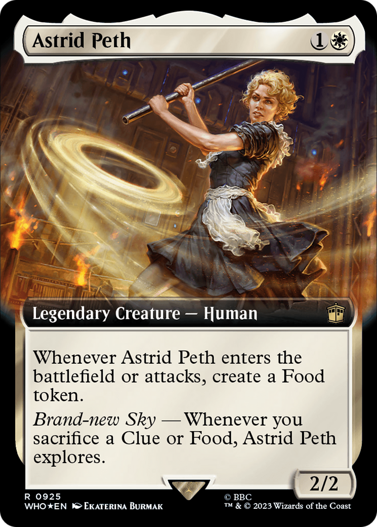 Astrid Peth (Extended Art) (Surge Foil) - Doctor Who: (Extended Art) Foil