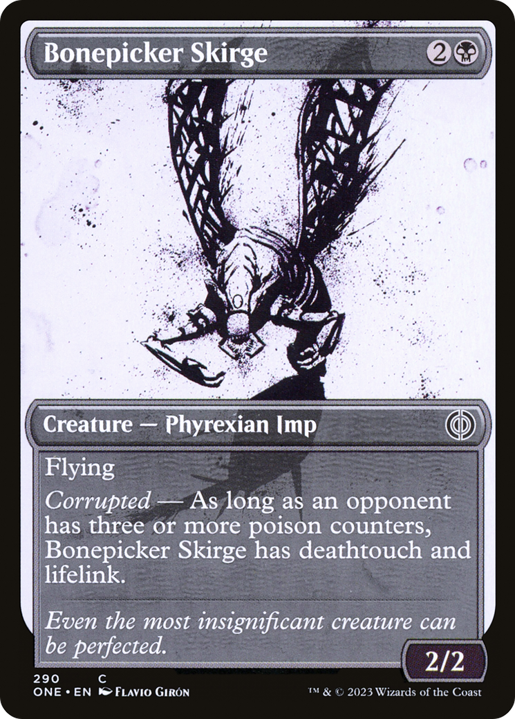Bonepicker Skirge (Showcase) - Phyrexia: All Will Be One: (Showcase)