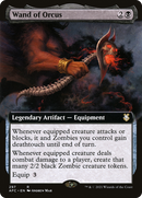 Wand of Orcus (Extended Art) [Dungeons & Dragons: Adventures in the Forgotten Realms Commander]