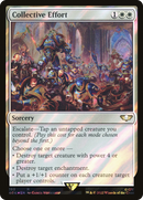 Collective Effort (Surge Foil) [Warhammer 40,000 Commander] Foil
