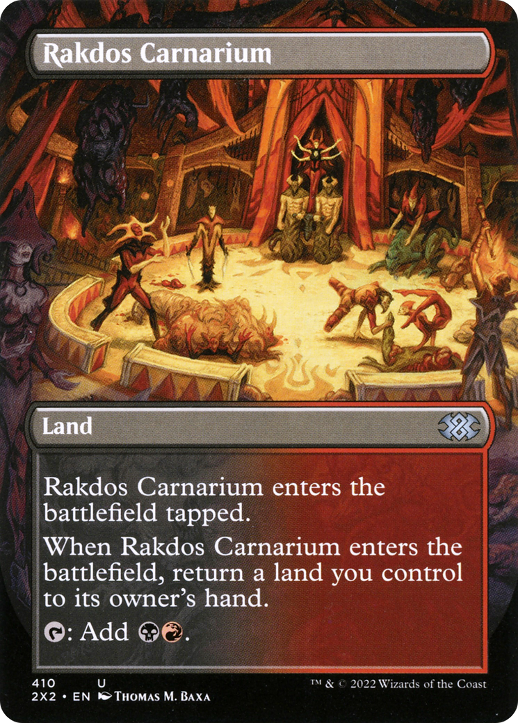 Rakdos Carnarium (Borderless) - [Double Masters 2022]
