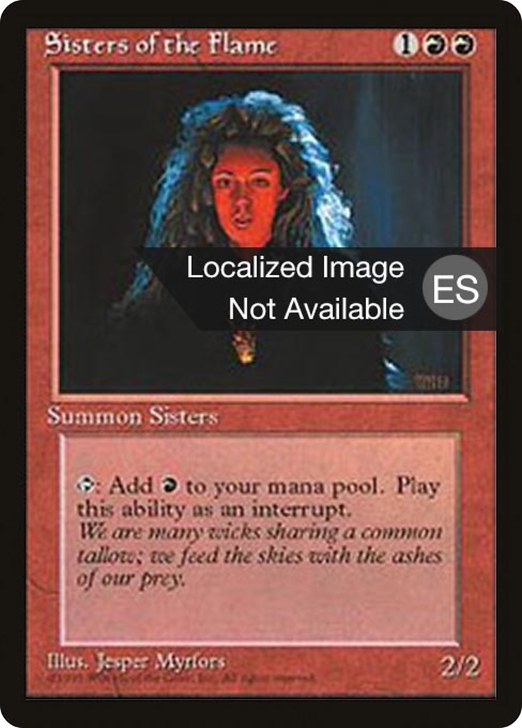 Sisters of the Flame [Fourth Edition (Foreign Black Border)]