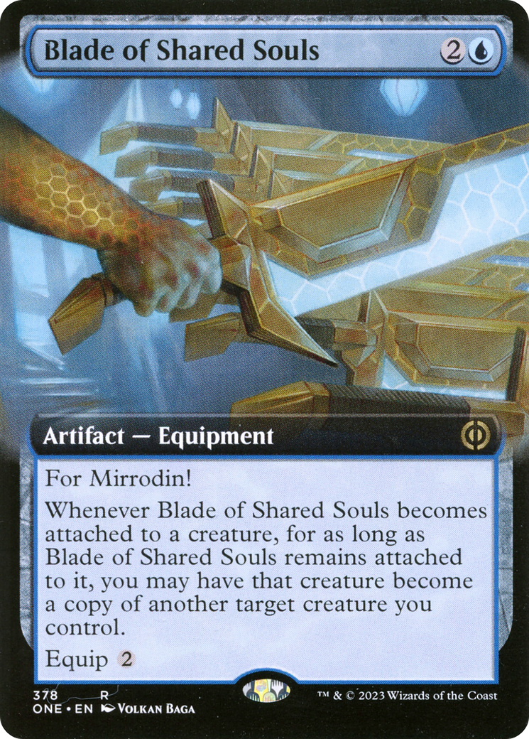 Blade of Shared Souls (Extended Art) - Phyrexia: All Will Be One: (Extended Art)