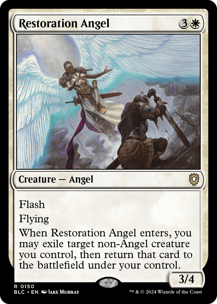 Restoration Angel - [Bloomburrow Commander]