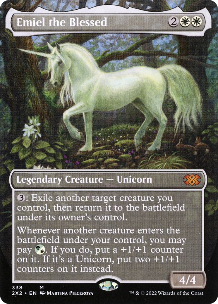 Emiel the Blessed (Borderless) [Double Masters 2022]