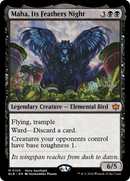 Maha, Its Feathers Night - [Bloomburrow Promos]