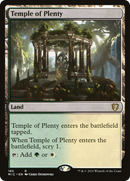 Temple of Plenty [Innistrad: Midnight Hunt Commander]