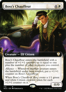 Boss's Chauffeur (Extended Art) - New Capenna Commander: (Extended Art)