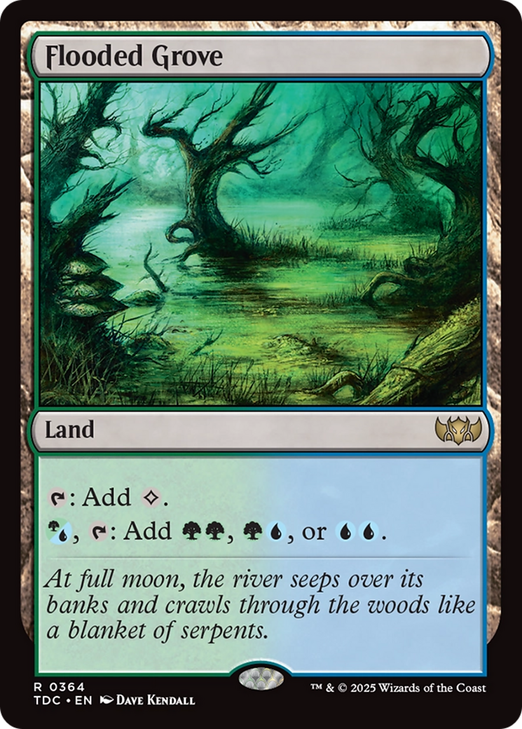 Flooded Grove [Commander: Tarkir: Dragonstorm]