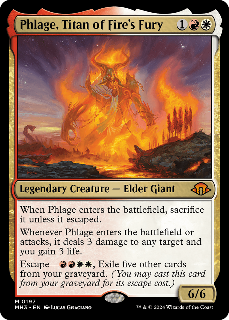 Phlage, Titan of Fire's Fury - [Modern Horizons 3]
