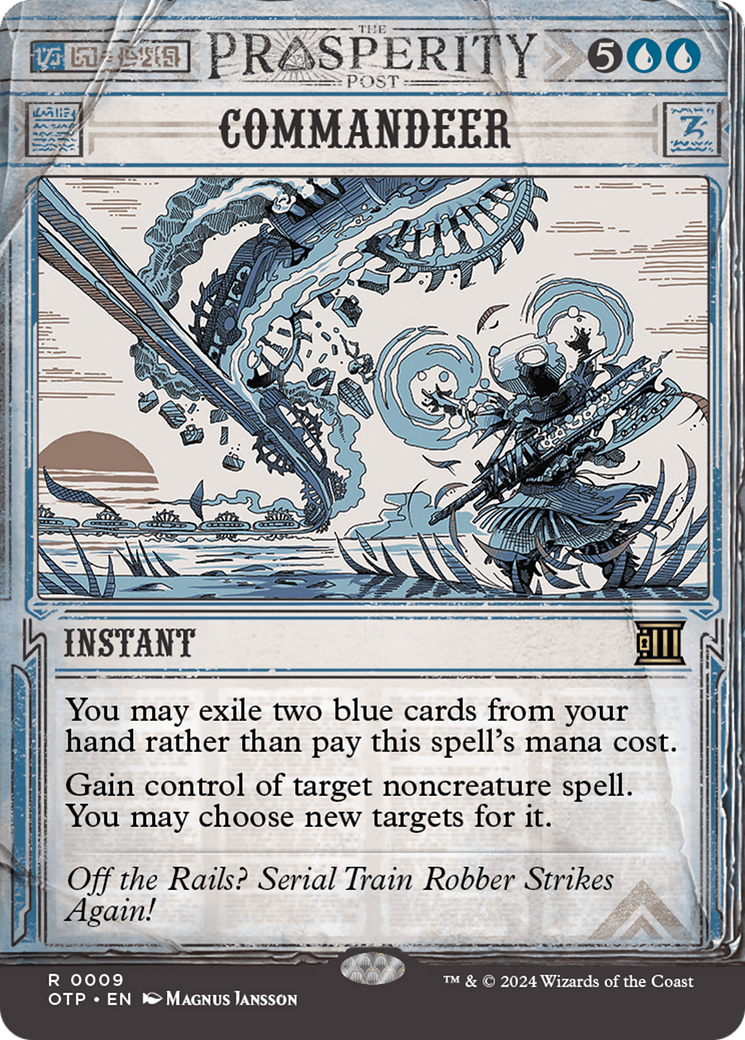 Commandeer: (Showcase) (Borderless) [Breaking News]