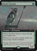 Nettle Sentinel (Extended Art) [Secret Lair Drop]: (Extended Art) Foil