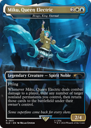 Miku, Queen Electric - Brago, King Eternal [Secret Lair Drop] / Miku, Queen Electric (Borderless)