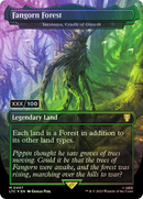 Fangorn Forest - Yavimaya, Cradle of Growth (Serial Numbered) (Borderless) [Tales of Middle-earth Commander] / Fangorn Forest Foil