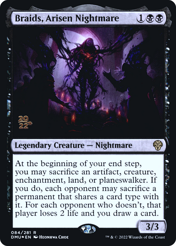 Braids, Arisen Nightmare - Dominaria United Promos Foil