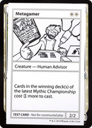 Metagamer (No PW Symbol) - [Mystery Booster Playtest Cards 2021]