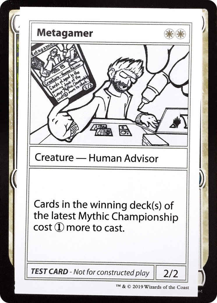Metagamer (No PW Symbol) - [Mystery Booster Playtest Cards 2021]