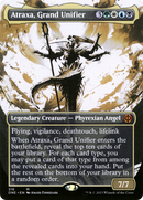 Atraxa, Grand Unifier (Showcase) - [Phyrexia: All Will Be One]: (Showcase) (Borderless)