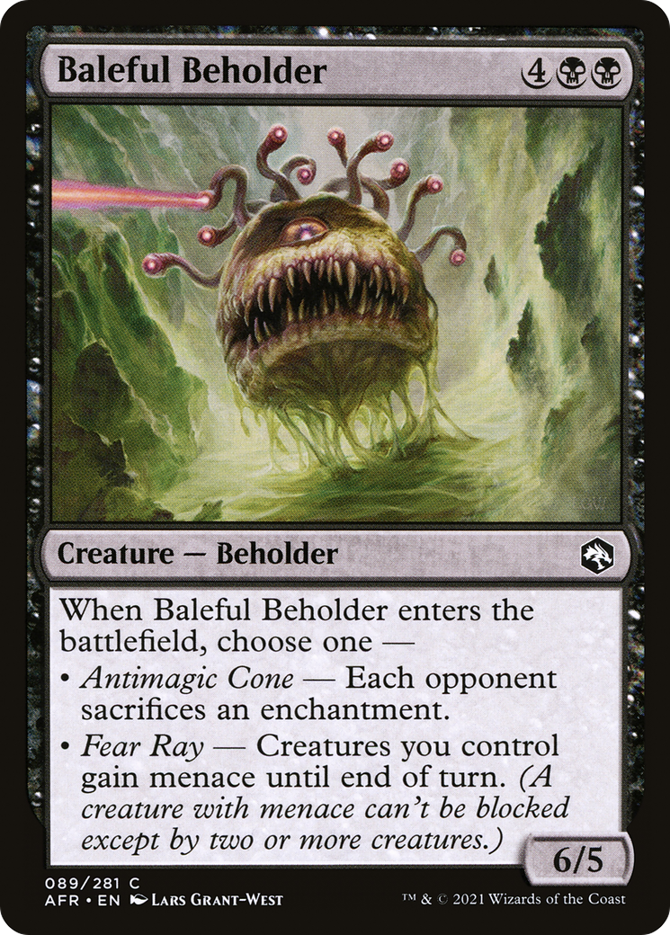 Baleful Beholder - Adventures in the Forgotten Realms