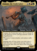 Coram, the Undertaker (Extended Art): (Extended Art) [Modern Horizons 3 Commander]