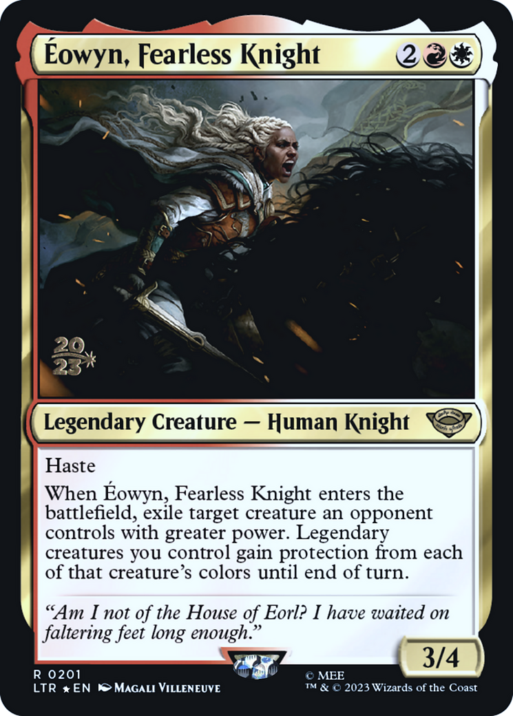 Eowyn, Fearless Knight [Tales of Middle-earth Promos] Foil