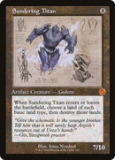 Sundering Titan (Schematic) - [The Brothers' War Retro Artifacts]