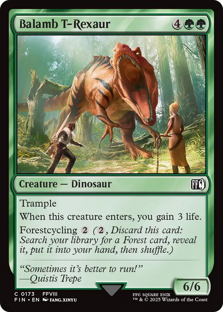 Balamb T-Rexaur - FINAL FANTASY
