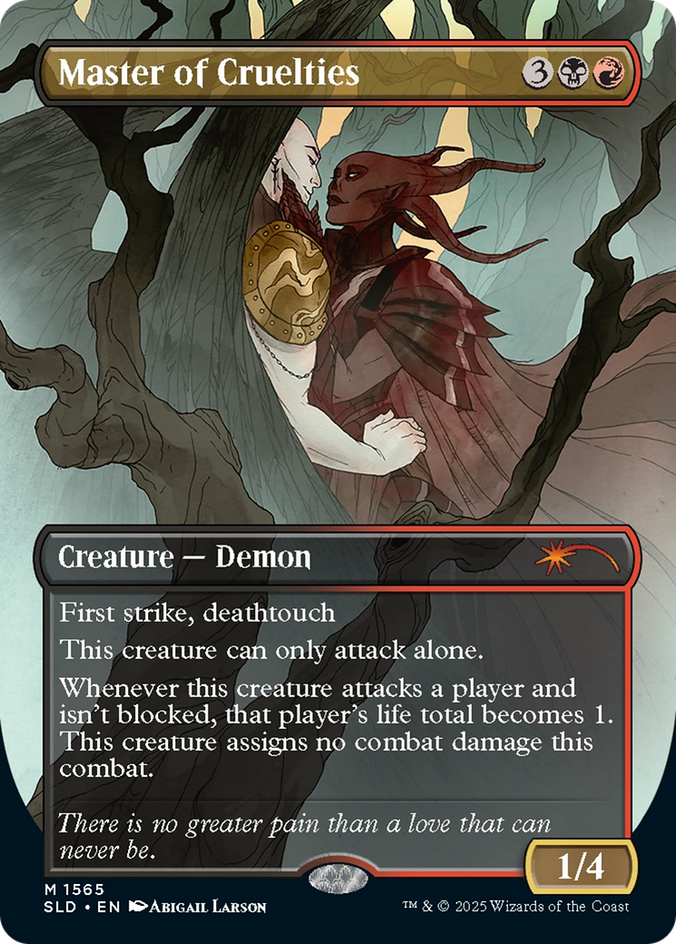 Master of Cruelties [Secret Lair Drop] (Borderless)