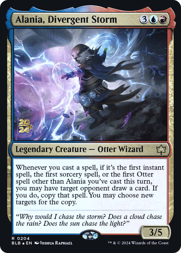 Alania, Divergent Storm - Bloomburrow Promos Foil