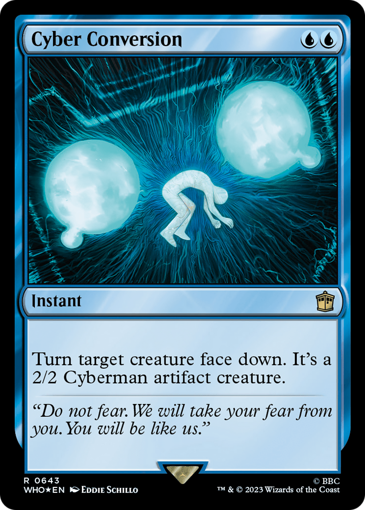 Cyber Conversion (Surge Foil) [Doctor Who] Foil