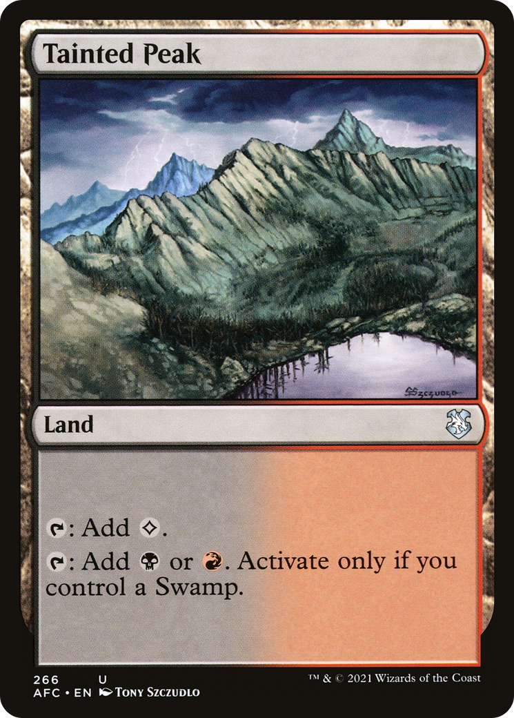 Tainted Peak - [Forgotten Realms Commander]